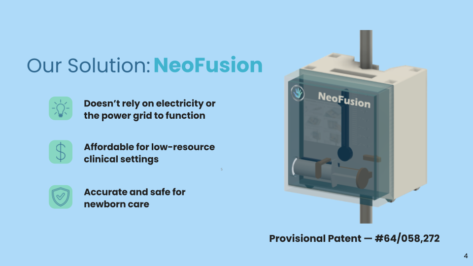 NeoFusion solution overview: fully mechanical syringe pump